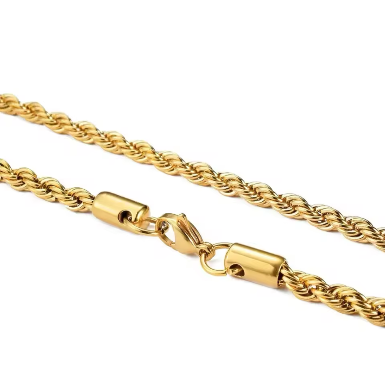 Twisted Rope Chain ST Necklace