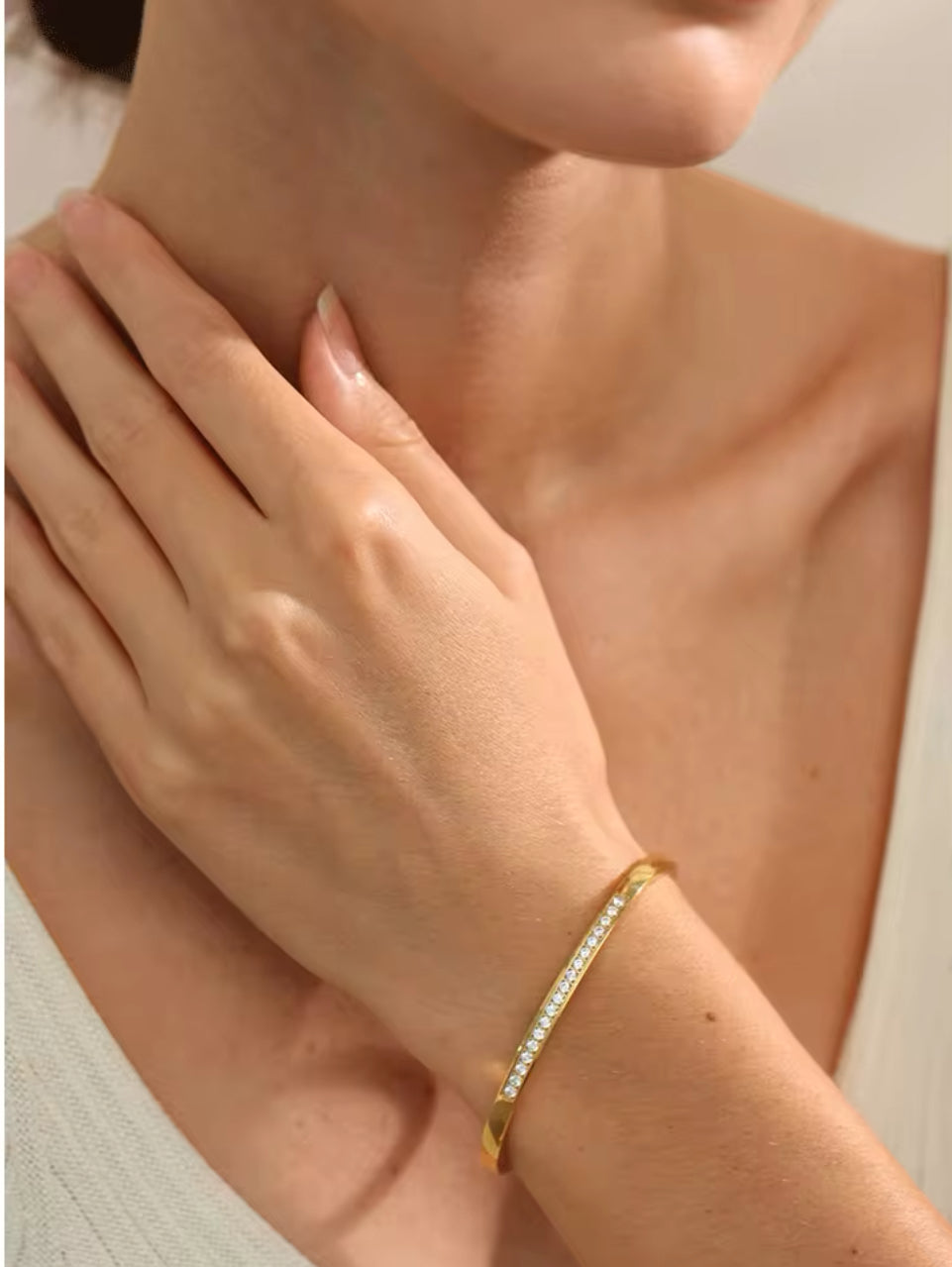 Stella Bracelet Bangle Zirconia