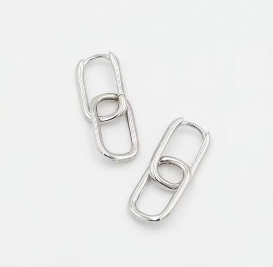 Hanah Gold Huggie ST Earrings